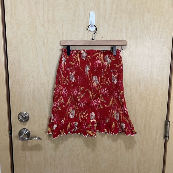 Zimmermann floral print mini skirt